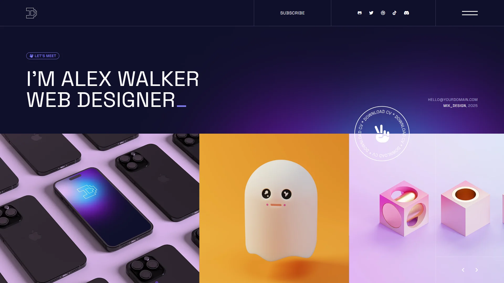 Ackley Coming Soon Template Preview Screen