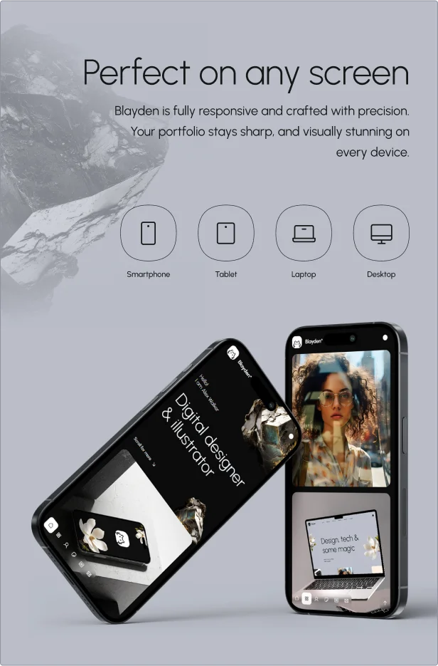 Blayden - Personal Portfolio & Resume HTML Template