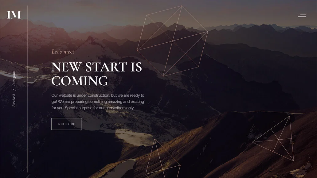 Imbue - Classy Coming Soon and Landing Page Template