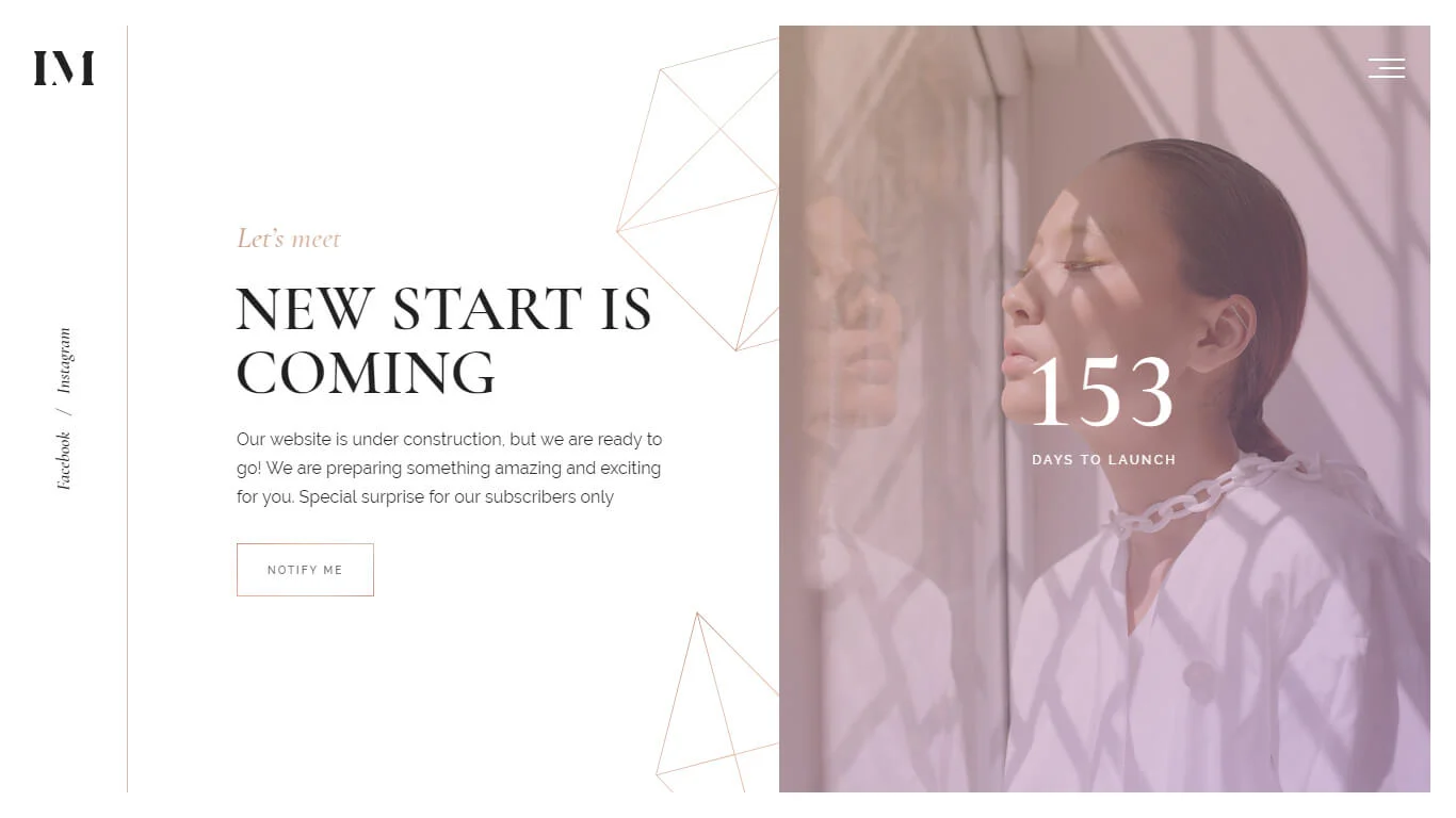 Imbue Coming Soon Template Preview Screen