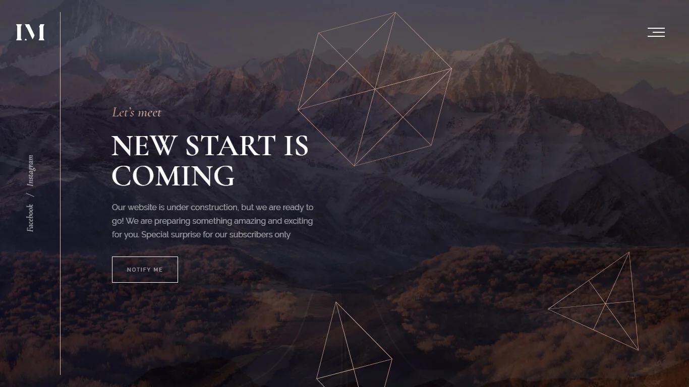 Imbue Coming Soon Template Preview Screen