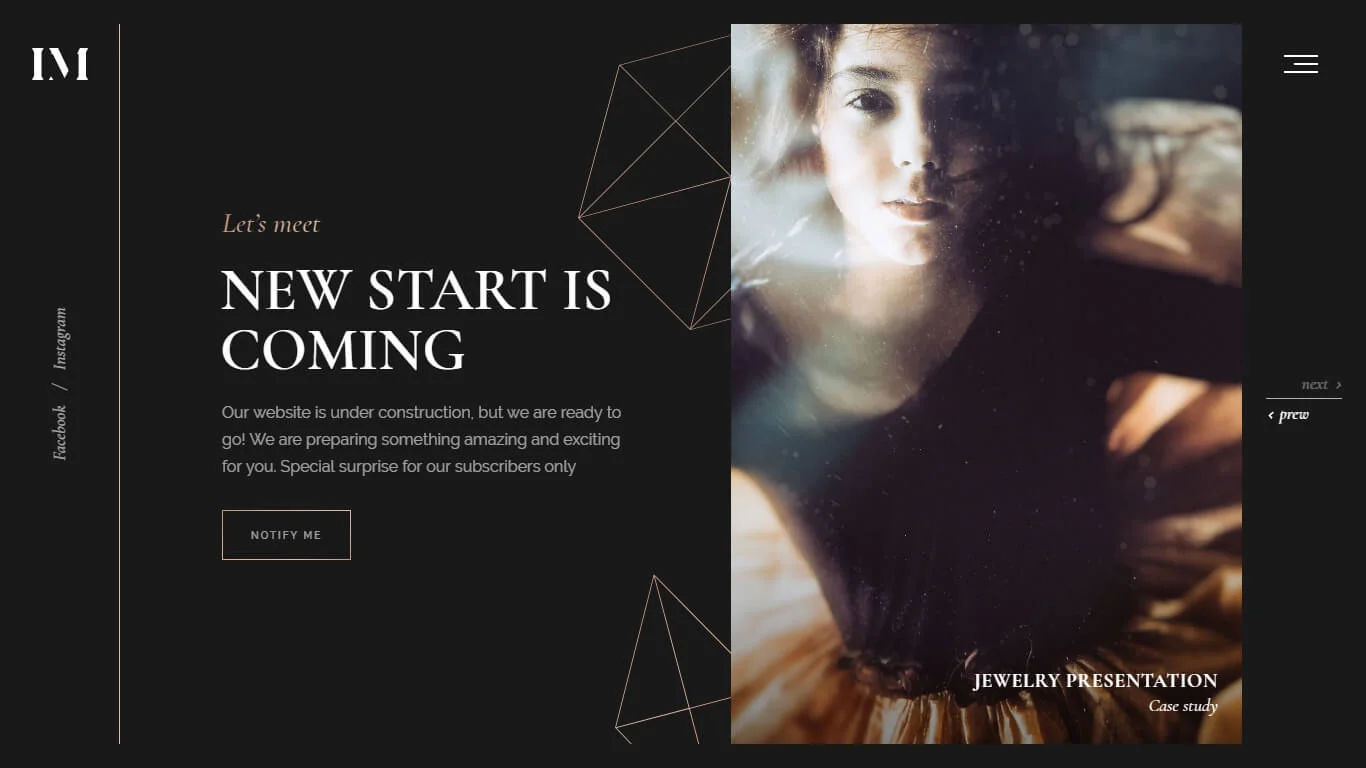 Imbue Coming Soon Template Preview Screen