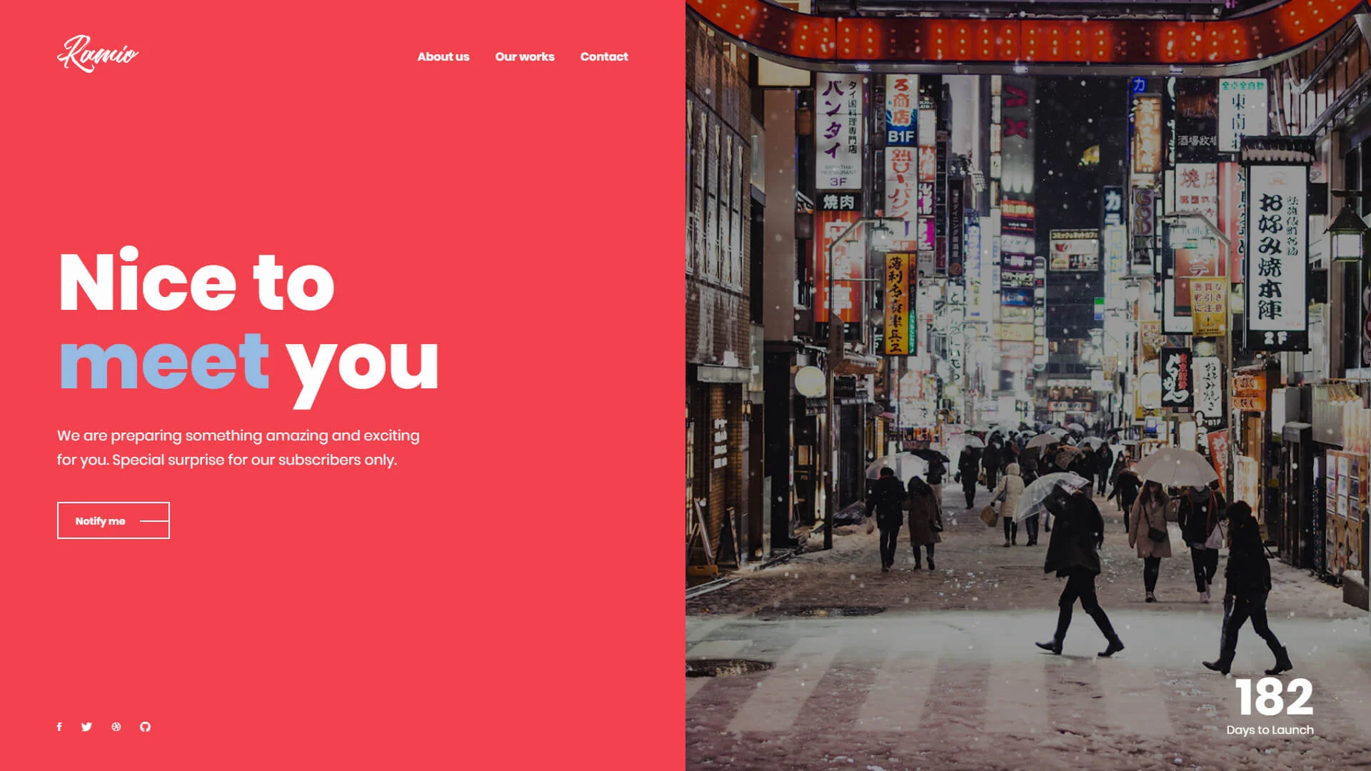 Ramio Preview Screen