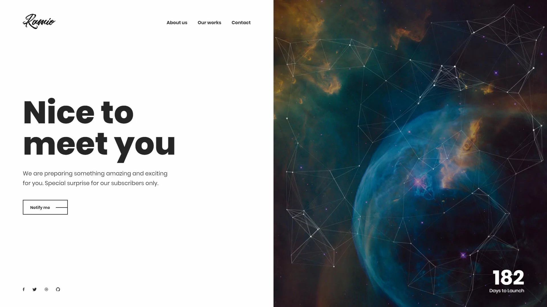 Ramio Preview Screen