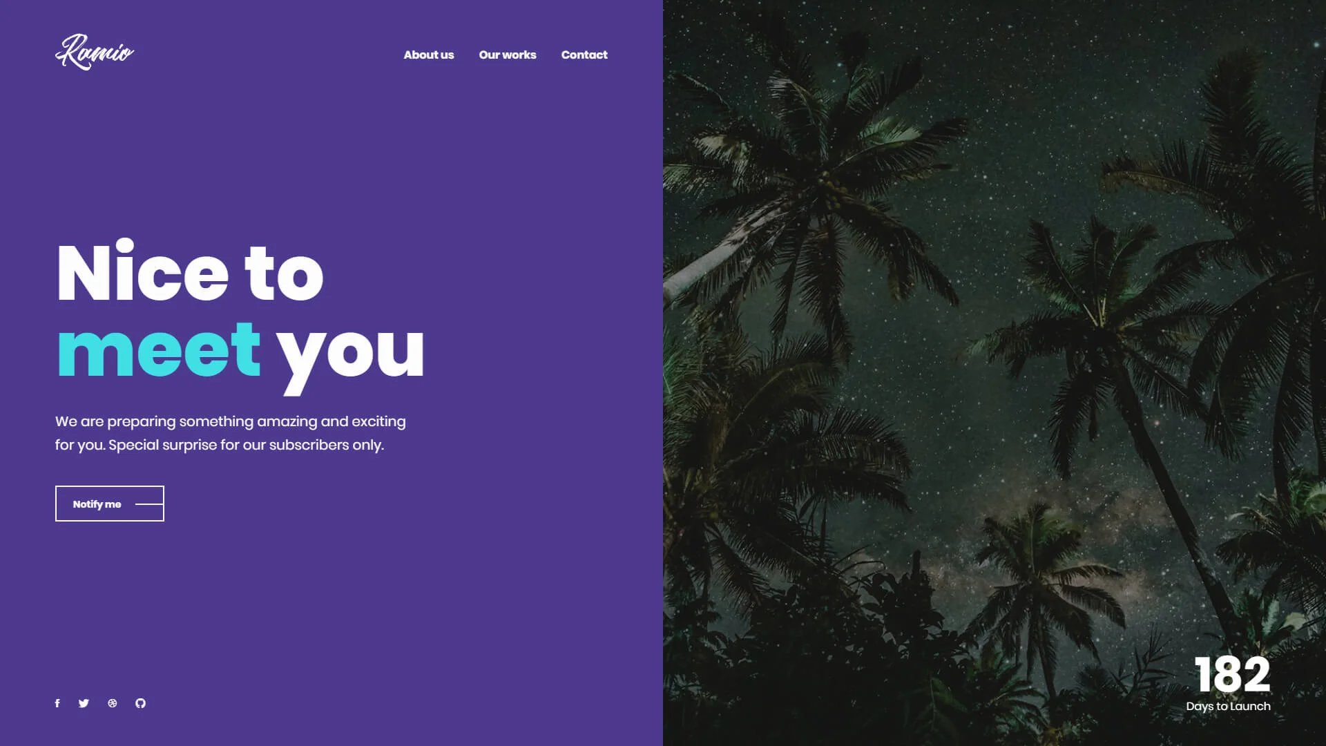 Ramio Preview Screen