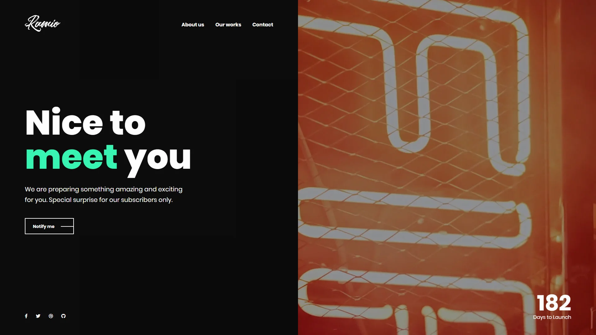 Ramio Preview Screen