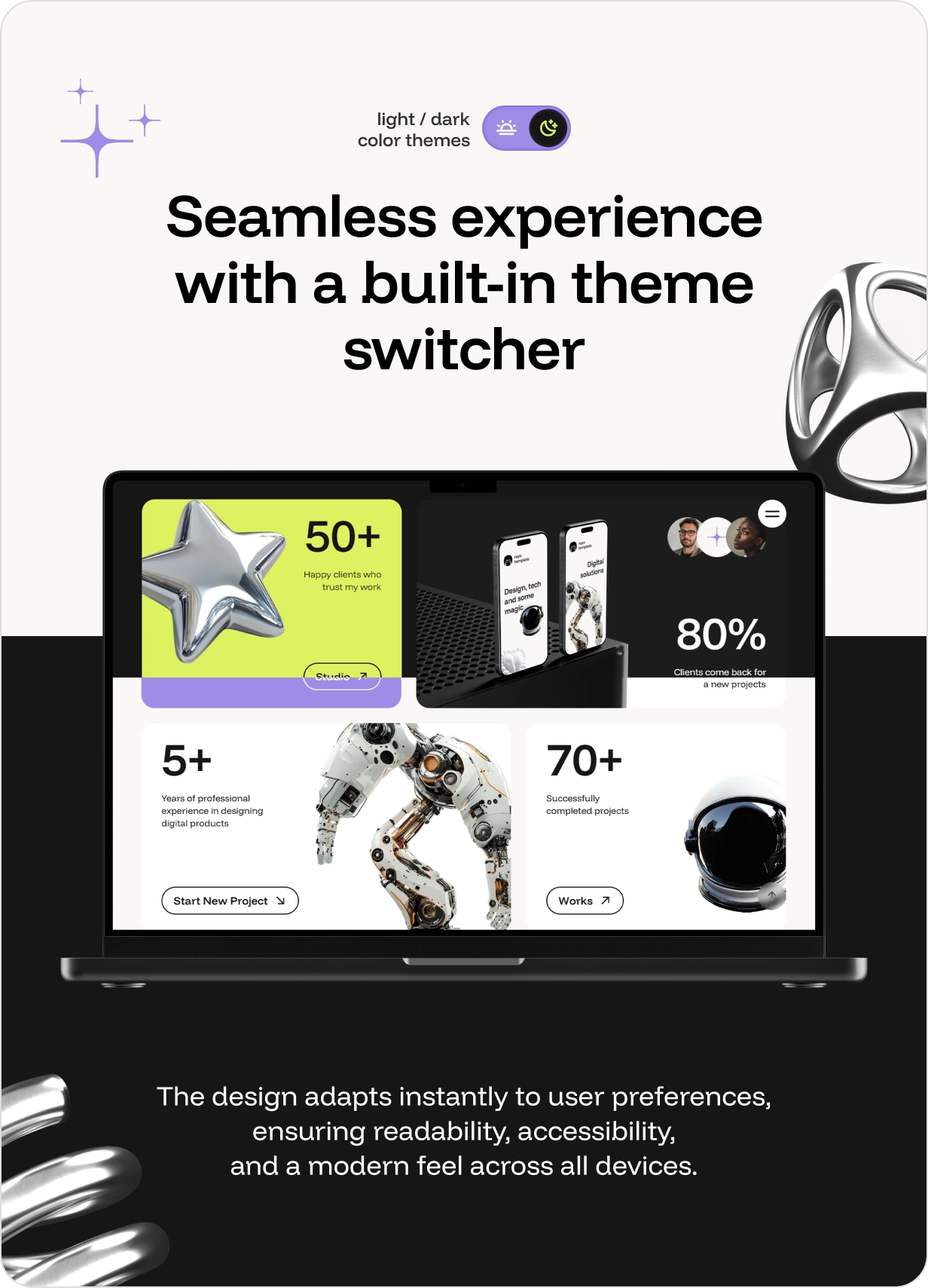 Rayo - Digital Agency & Personal Portfolio HTML Template