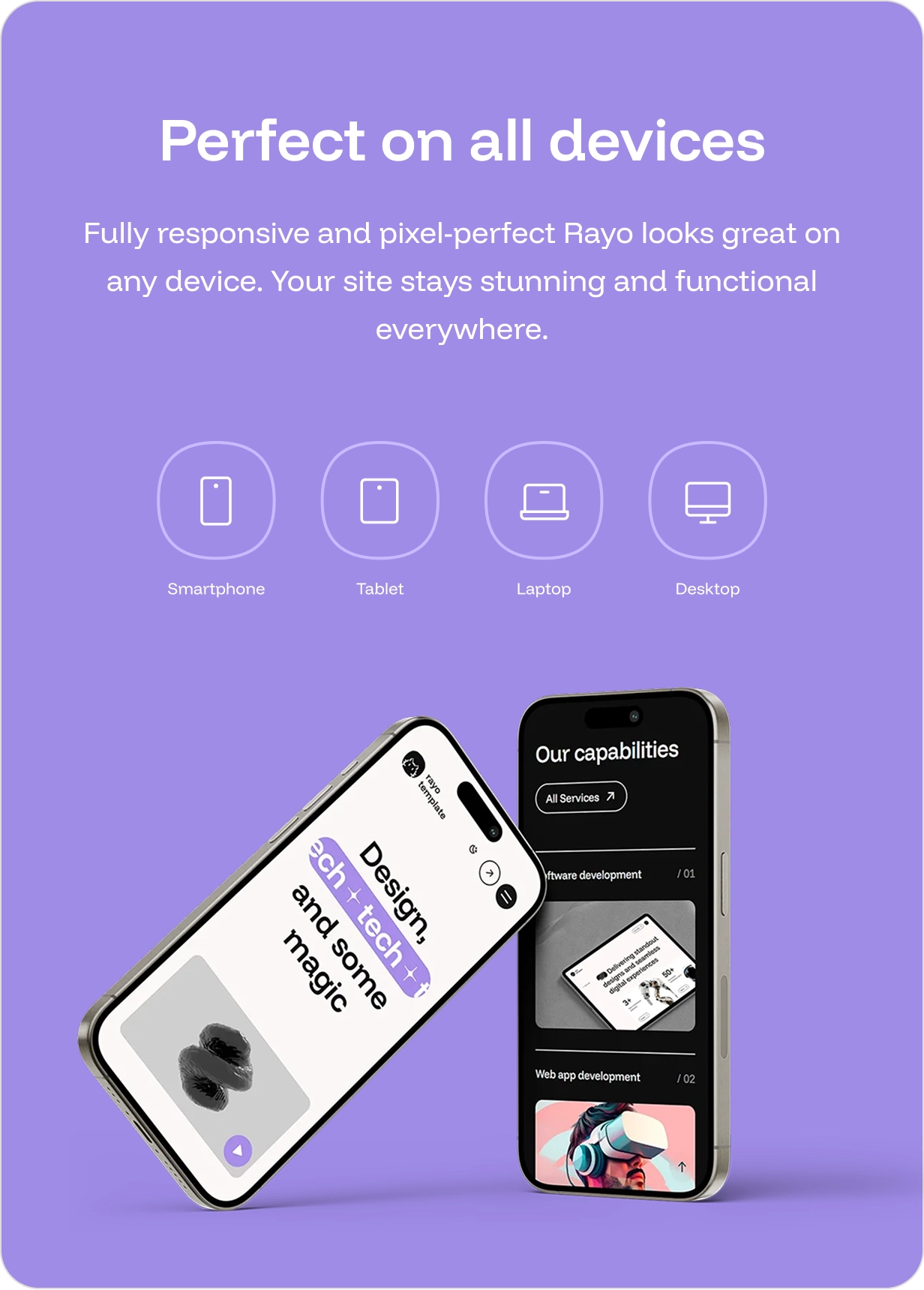 Rayo - Digital Agency & Personal Portfolio HTML Template